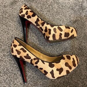 Christian Louboutin Leopard Heels